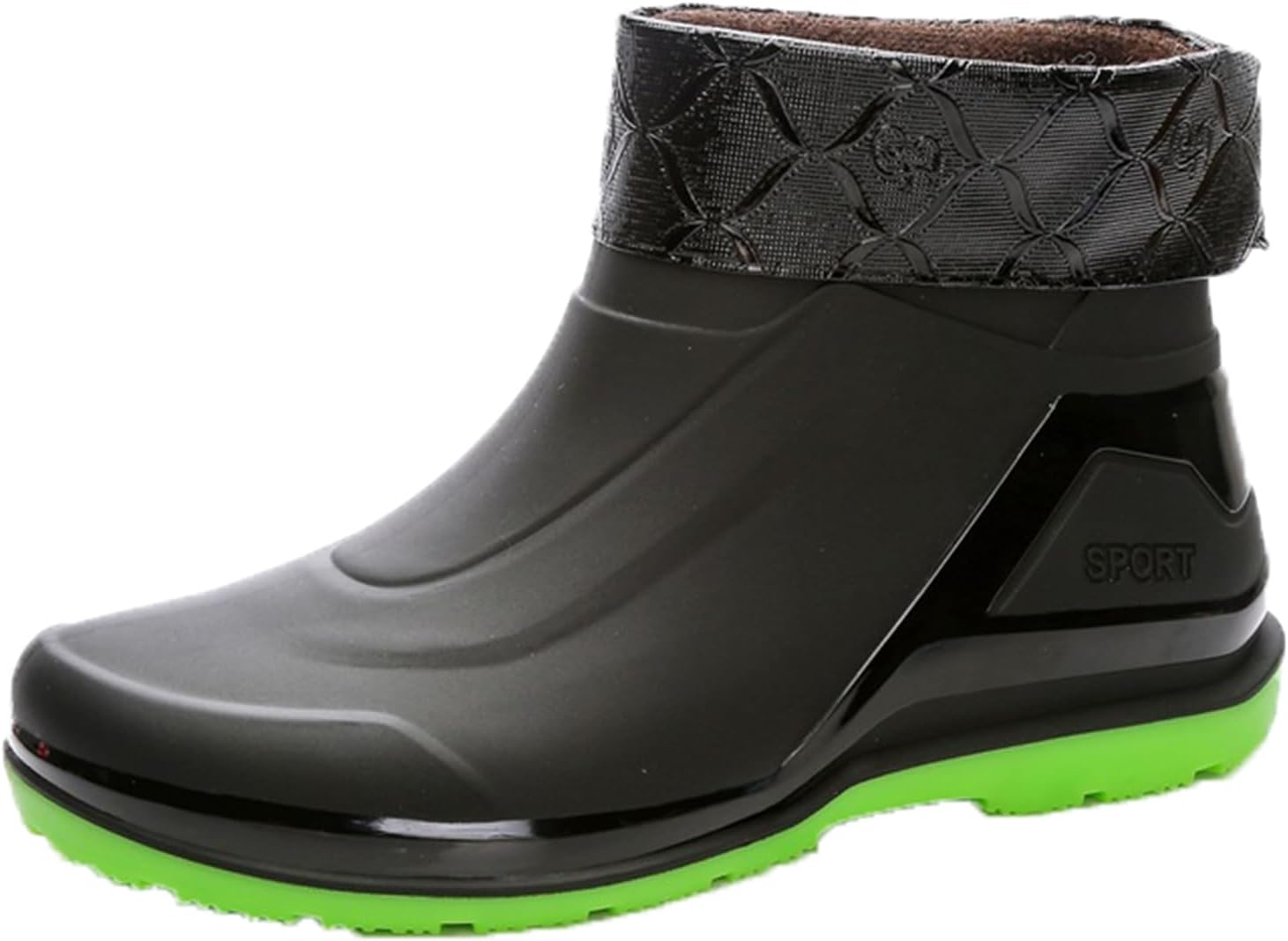 Мужские непромокаемые резиновые сапоги AUXDIQ, ботинки до щиколотки для улицы и сада, зеленый
Мужские непромокаемые резиновые сапоги AUXDIQ, ботинки до щиколотки для улицы и сада, зеленый