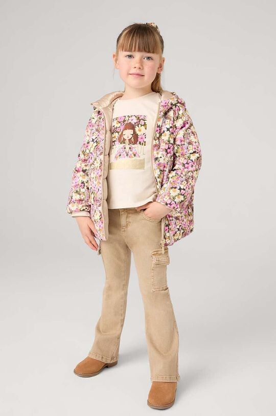 Детские брюки-карго из саржи Mayoral, розовый
Детские брюки-карго из саржи Mayoral, розовый