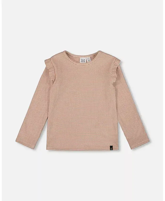 Топ в рубчик для девочки, бежевый и кремовый, в полоску – для малышей|детей Deux par Deux, коричневый/бежевый
Топ в рубчик для девочки, бежевый и кремовый, в полоску – для малышей|детей Deux par Deux, коричневый/бежевый