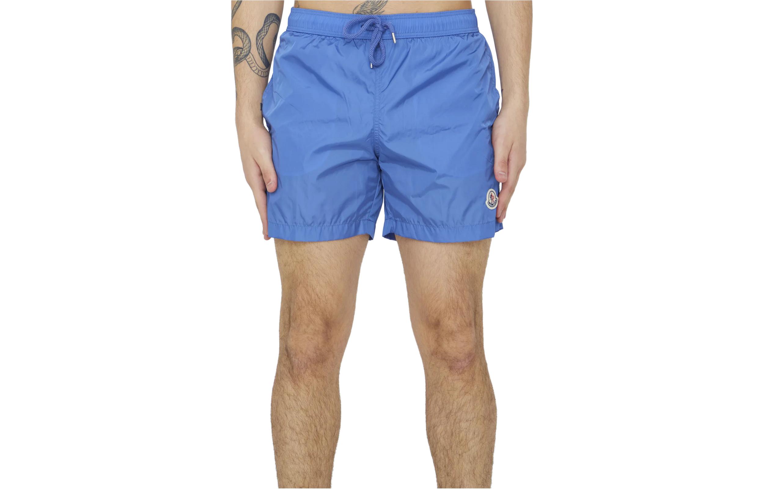 Плавки с кулиской Moncler, синий
Плавки с кулиской Moncler, синий