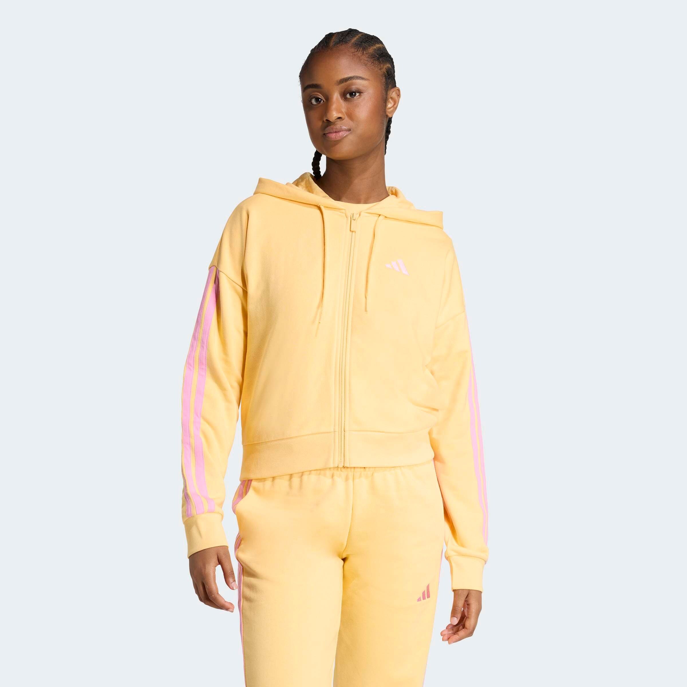 Adidas Sportswear Толстовка с молнией 'Essentials' в цвете Honey
Adidas Sportswear Толстовка с молнией 'Essentials' в цвете Honey