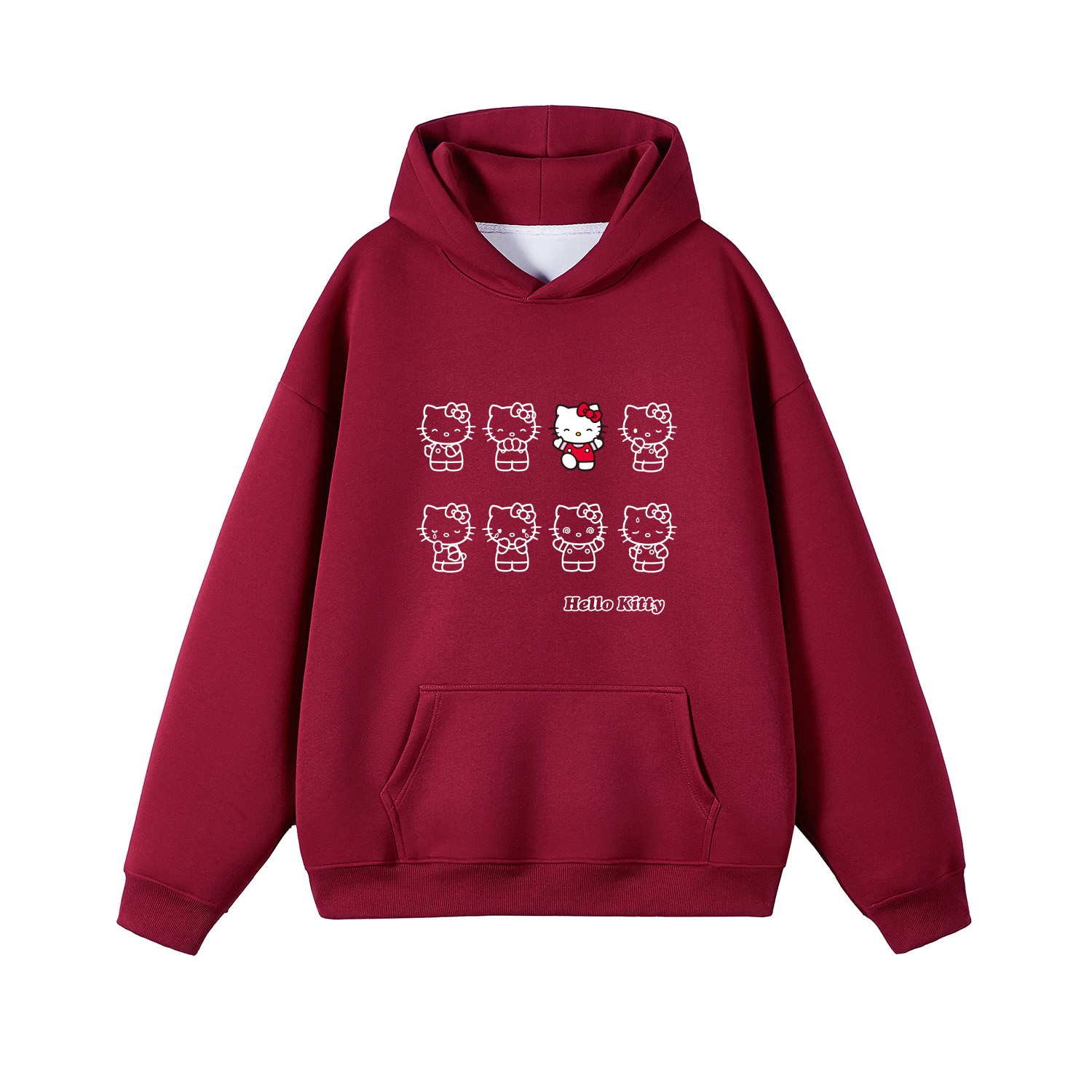 Hello Kitty Hello Kitty SS25 свитшот Unisex Sanrio, Burgundy (420G)
Hello Kitty Hello Kitty SS25 свитшот Unisex Sanrio, Burgundy (420G)
