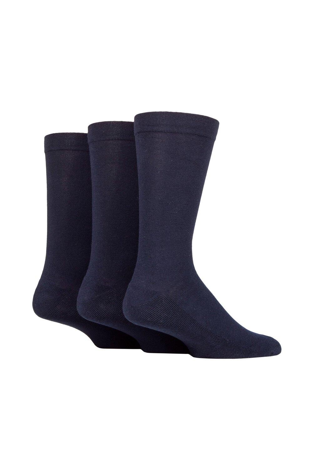 3 пары мягких бамбуковых носков с полуподушкой SOCKSHOP, синий
3 пары мягких бамбуковых носков с полуподушкой SOCKSHOP, синий