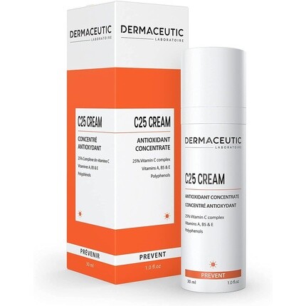 Dermaceutic C25 Cream Антиоксидантный дневной крем с витамином C, витамином E, витамином B5, витамином E и полифенолами 30 мл
Dermaceutic C25 Cream Антиоксидантный дневной крем с витамином C, витамином E, витамином B5, витамином E и полифенолами 30 мл