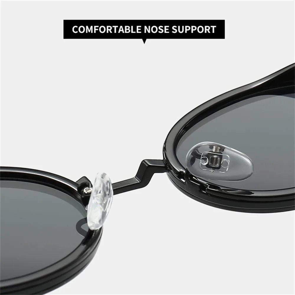 Овальные панк-солнцезащитные очки для женщин, прозрачные градиентные, защита от УФ-излучения UV400; мужские панк-солнцезащитные очки с заклепками VFDHN, 5
Овальные панк-солнцезащитные очки для женщин, прозрачные градиентные, защита от УФ-излучения UV400; мужские панк-солнцезащитные очки с заклепками VFDHN, 5