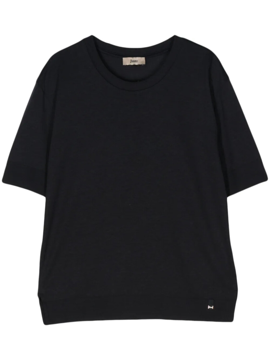 Herno джемпер тонкой вязки с короткими рукавами, синий
Herno джемпер тонкой вязки с короткими рукавами, синий