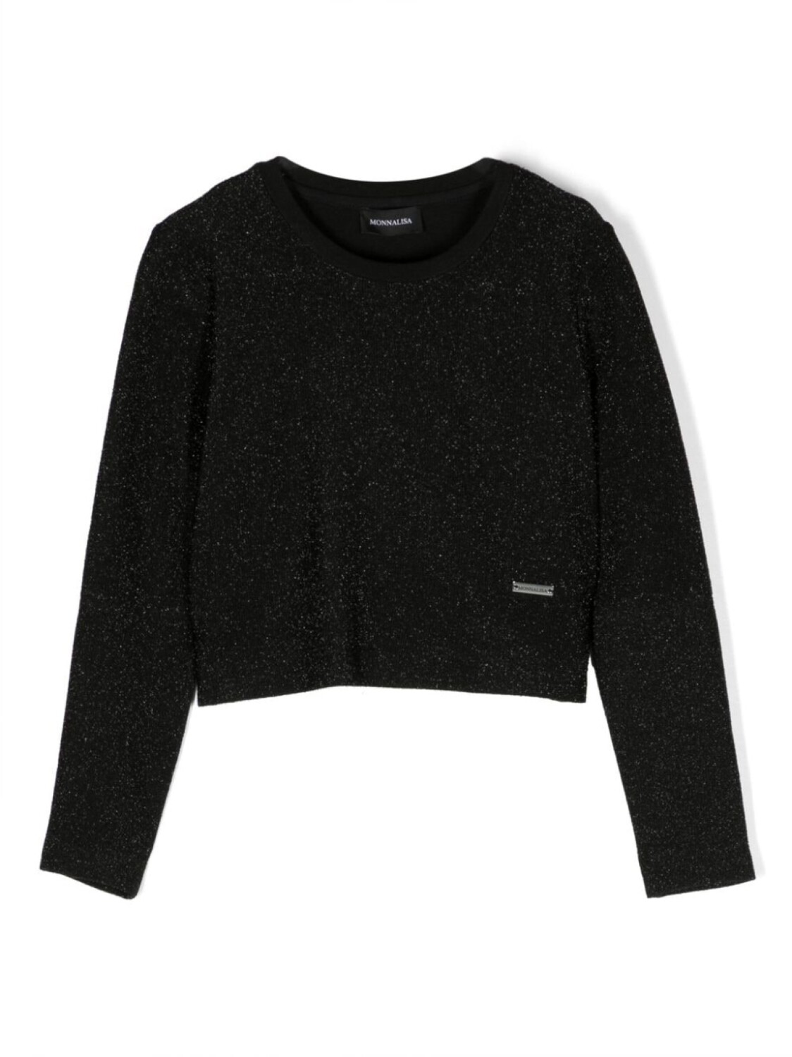 Monnalisa толстовка с круглым вырезом, черный
Monnalisa толстовка с круглым вырезом, черный