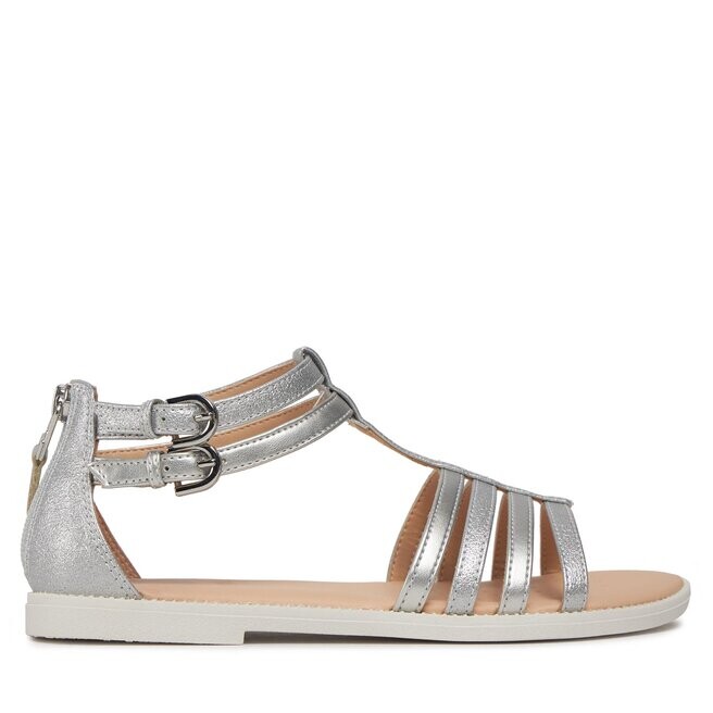 Сандалии Geox J Sandal Karly Girl J7235D 0QDAJ C1007 D Silver, серебро
Сандалии Geox J Sandal Karly Girl J7235D 0QDAJ C1007 D Silver, серебро