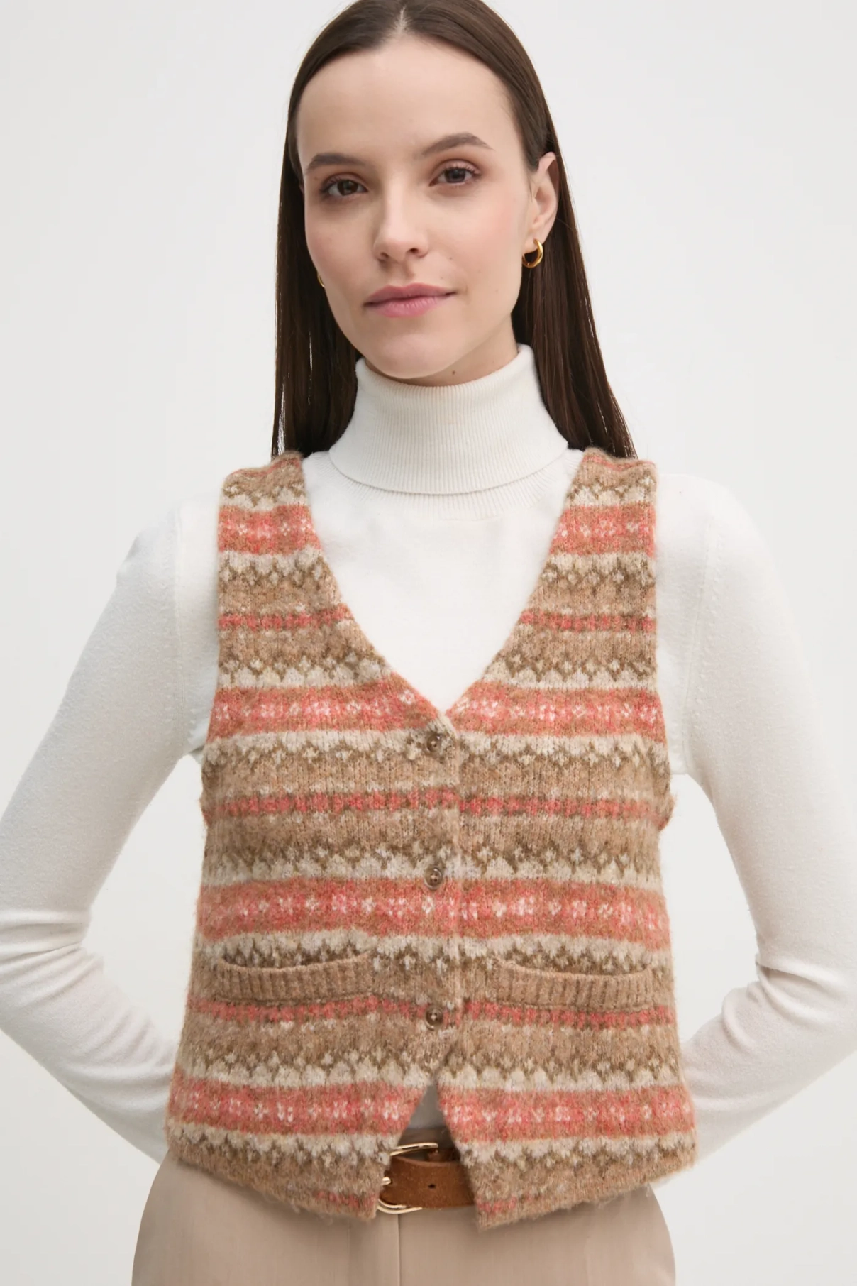 Жилет с добавлением шерсти Hoss Intropia, коричневый
Жилет с добавлением шерсти Hoss Intropia, коричневый