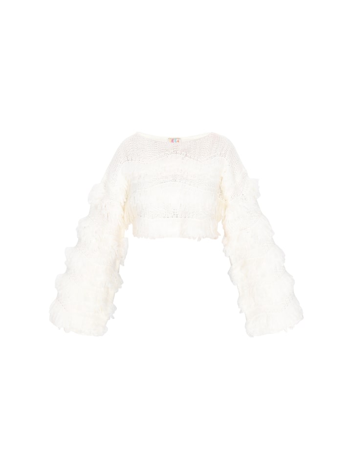 Женский свитер белого цвета IZIA
Женский свитер белого цвета IZIA