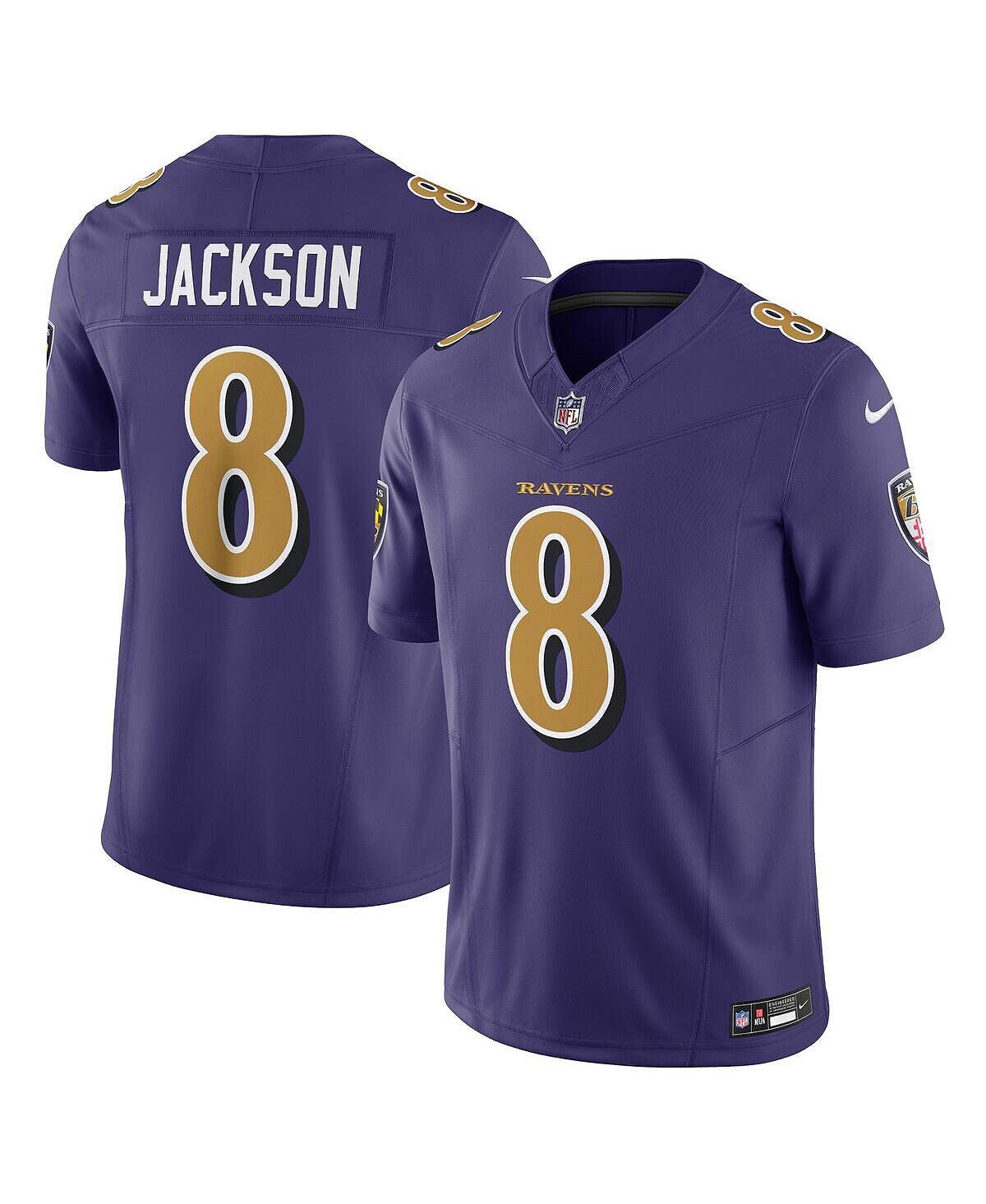 Мужские кроссовки Lamar Jackson Purple Baltimore Ravens Vapor F.U.S.E. Ограниченный альтернативный Джерси Nike
Мужские кроссовки Lamar Jackson Purple Baltimore Ravens Vapor F.U.S.E. Ограниченный альтернативный Джерси Nike