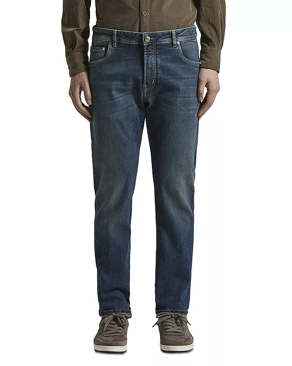 Узкие джинсы чернильно-синего цвета. Peserico, синий
Узкие джинсы чернильно-синего цвета. Peserico, синий