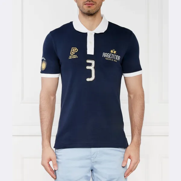 Рубашка-Поло стандартного кроя La Martina, синий
Рубашка-Поло стандартного кроя La Martina, синий