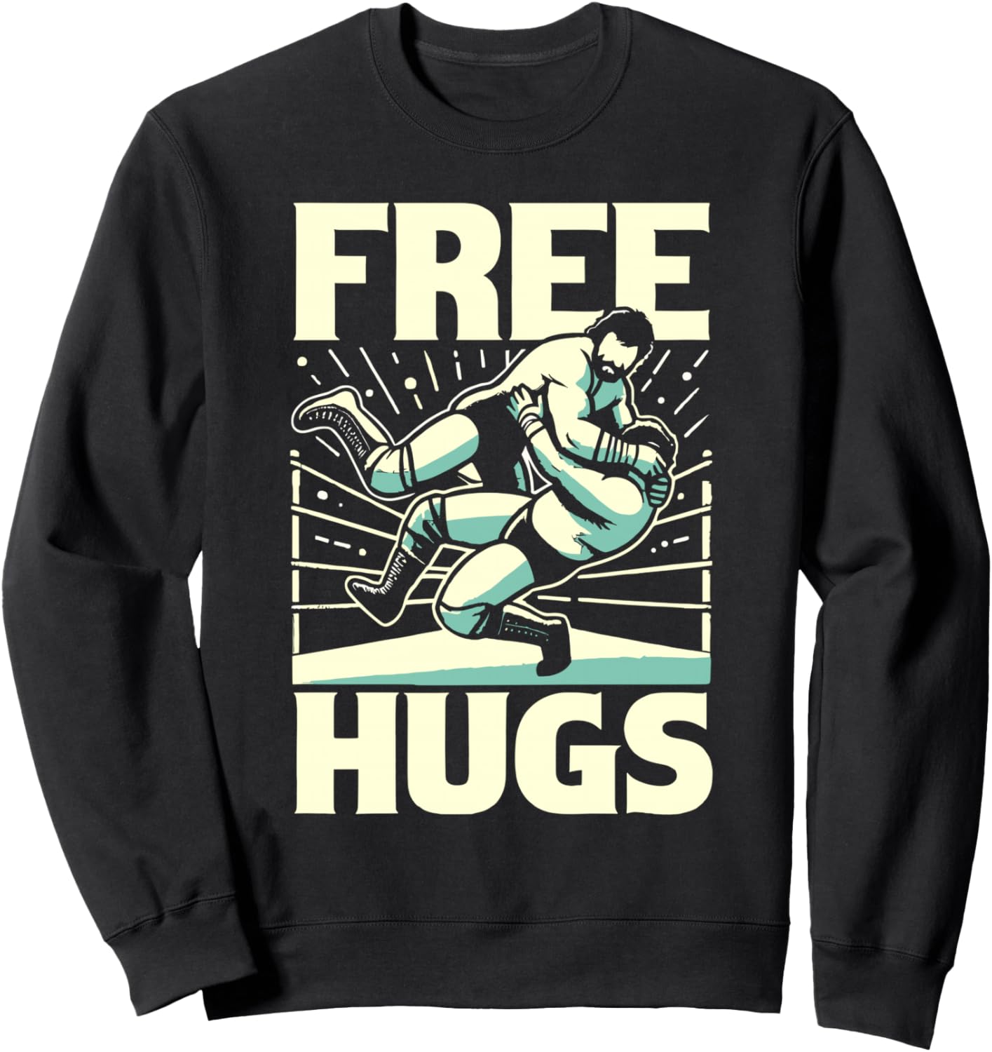 Классические приемы рестлинга, цитата борца фристайла, толстовка с надписью «Бесплатные объятия» Retro Acrobatic Wrestling Techniques Wrestler Meme, черный
Классические приемы рестлинга, цитата борца фристайла, толстовка с надписью «Бесплатные объятия» Retro Acrobatic Wrestling Techniques Wrestler Meme, черный