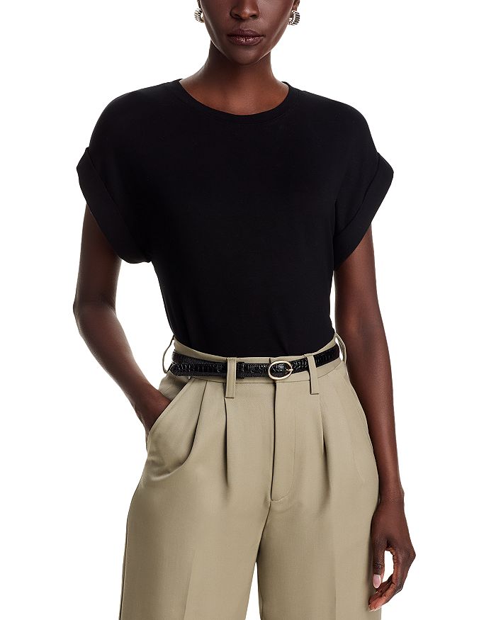 Футболка с круглым вырезом French Majestic Filatures, черный
Футболка с круглым вырезом French Majestic Filatures, черный