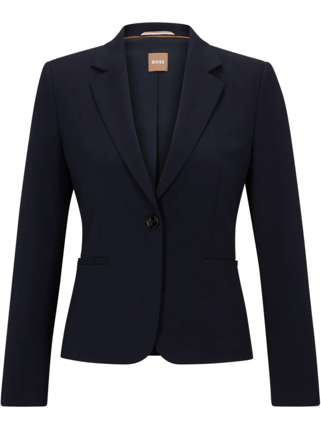 Однобортный блейзер BOSS, синий
Однобортный блейзер BOSS, синий