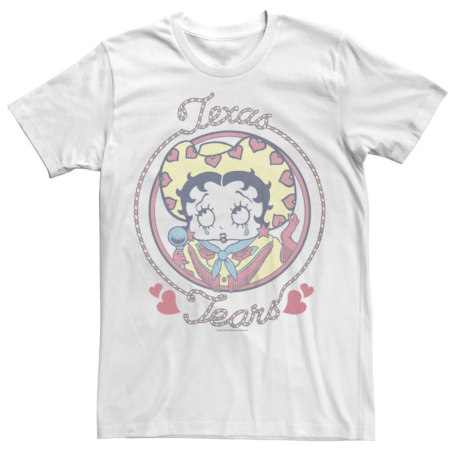 Футболка Betty Boop Cowgirl Texas Tears для юниоров с рисунком Licensed Character
Футболка Betty Boop Cowgirl Texas Tears для юниоров с рисунком Licensed Character