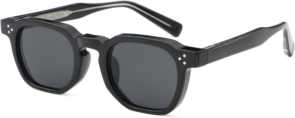 Поляризованные солнцезащитные очки, квадратные солнцезащитные очки для женщин и мужчин, многоугольные очки с ацетатными дужками, унисекс, очки с защитой от УФ-излучения UV400 weiyuchen, Black
Поляризованные солнцезащитные очки, квадратные солнцезащитные очки для женщин и мужчин, многоугольные очки с ацетатными дужками, унисекс, очки с защитой от УФ-излучения UV400 weiyuchen, Black