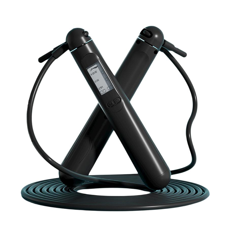 Детская скакалка с пвх тросом LINING, черный
Детская скакалка с пвх тросом LINING, черный