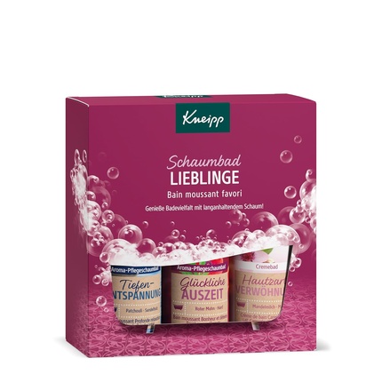Подарочный набор «Любимая пена для ванны» — упаковка из 3 шт Kneipp
Подарочный набор «Любимая пена для ванны» — упаковка из 3 шт Kneipp