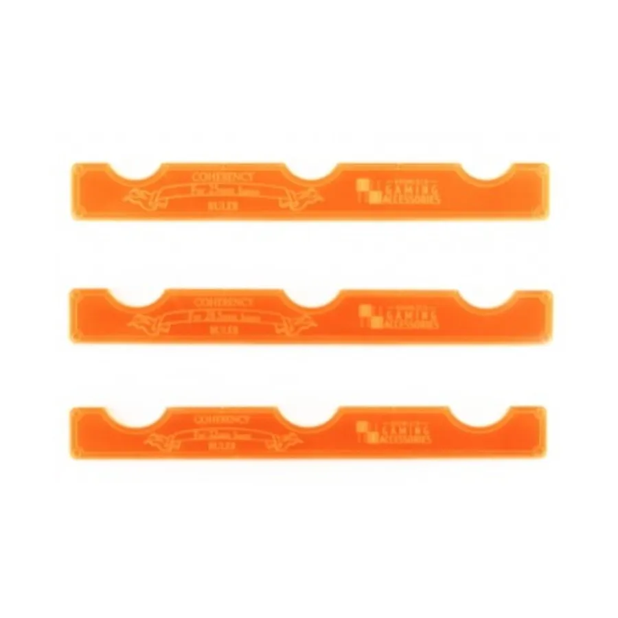 Набор линеек когерентности — оранжевый, Rulers & Templates (Kromlech) 
Набор линеек когерентности — оранжевый, Rulers & Templates (Kromlech)