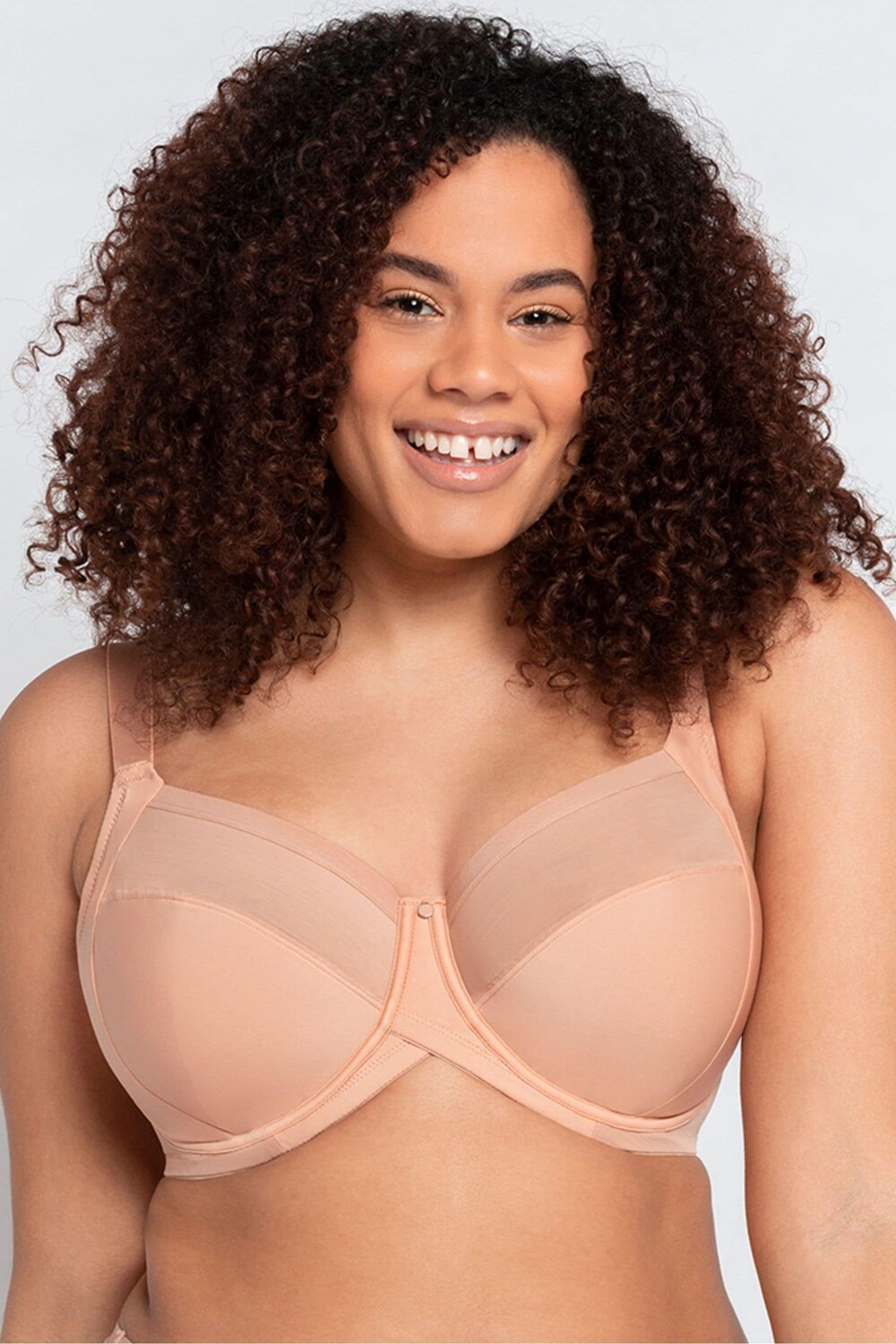 Замечательный бюстгальтер-балконет Curvy Kate, бежевый 
Замечательный бюстгальтер-балконет Curvy Kate, бежевый