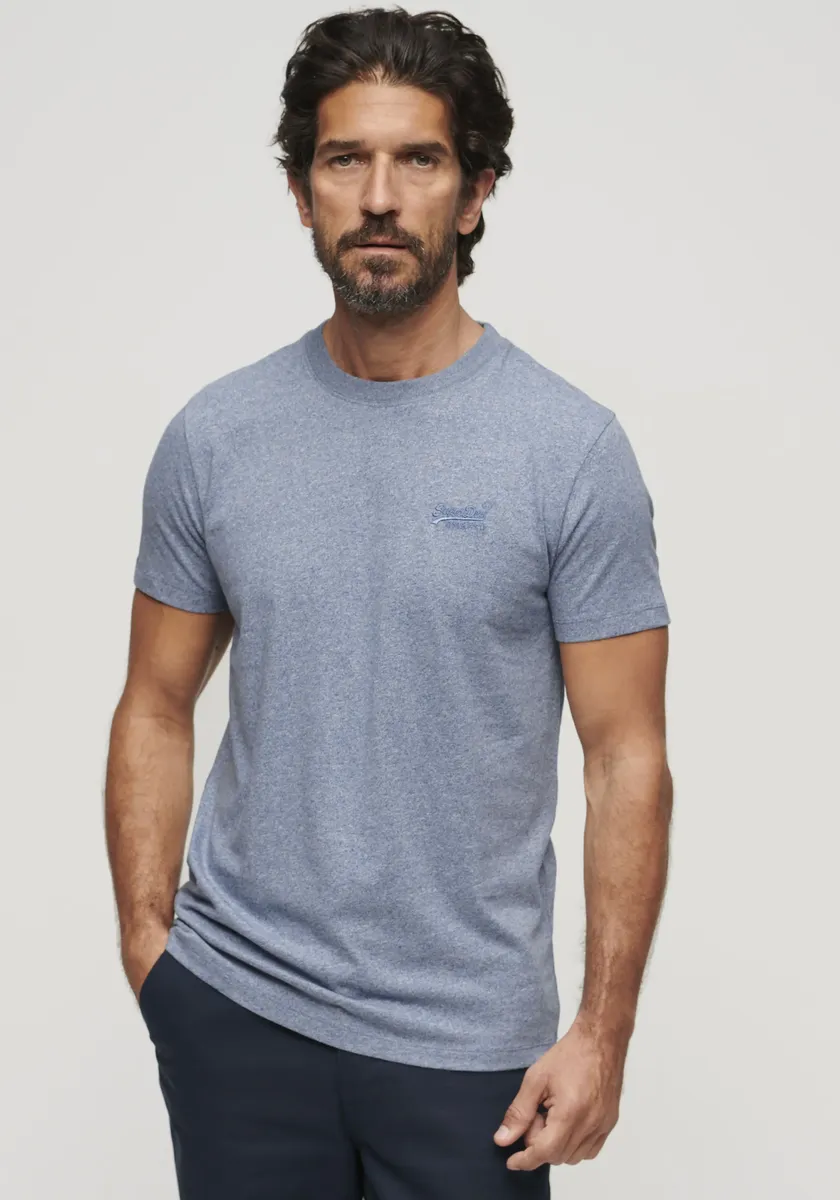 Рубашка с круглым вырезом Superdry "Футболка Essential Logo из органического хлопка", синий
Рубашка с круглым вырезом Superdry "Футболка Essential Logo из органического хлопка", синий