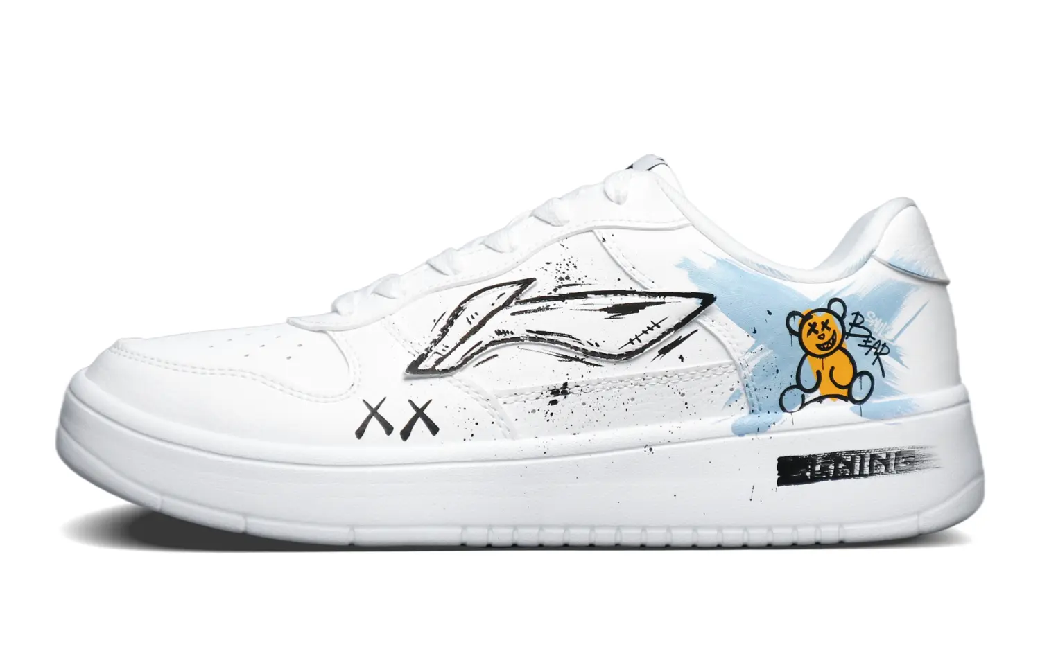 Лининг Понтун Бутс Антискользящие и износостойкие дышащие низкие скейтерские туфли мужские бело-голубые
Лининг Понтун Бутс Антискользящие и износостойкие дышащие низкие скейтерские туфли мужские бело-голубые