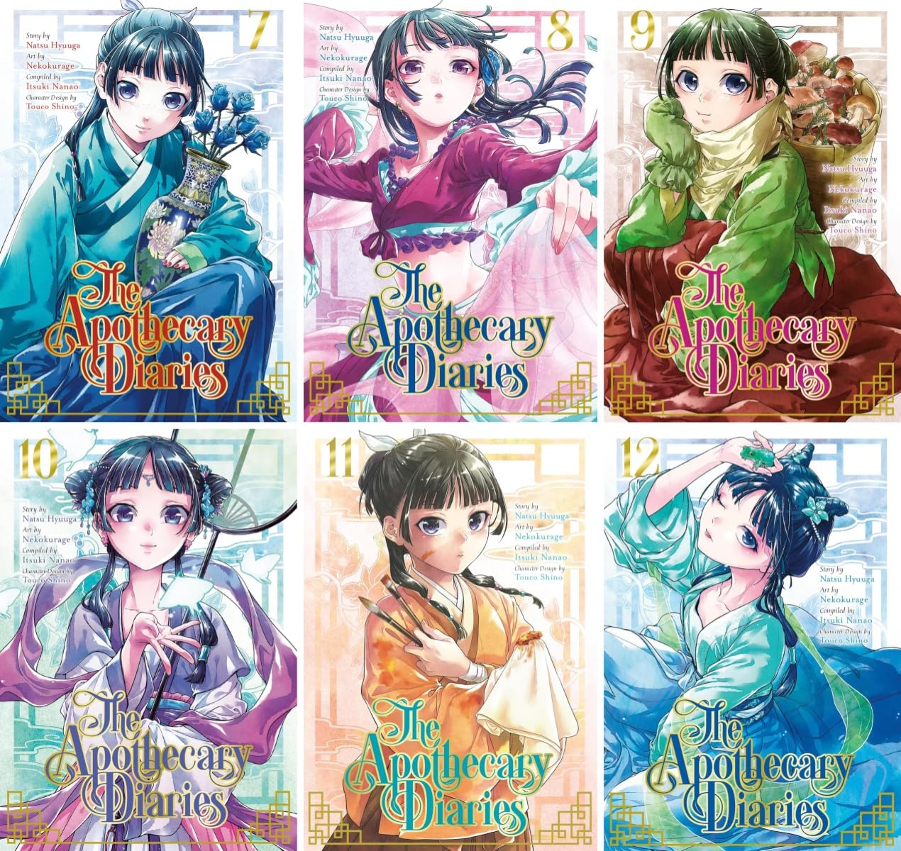 The Apothecary Diaries Series Manga 6-Book Collection Set: Includes Volumes 7-12 (Square Enix Manga)
The Apothecary Diaries Series Manga 6-Book Collection Set: Includes Volumes 7-12 (Square Enix Manga)