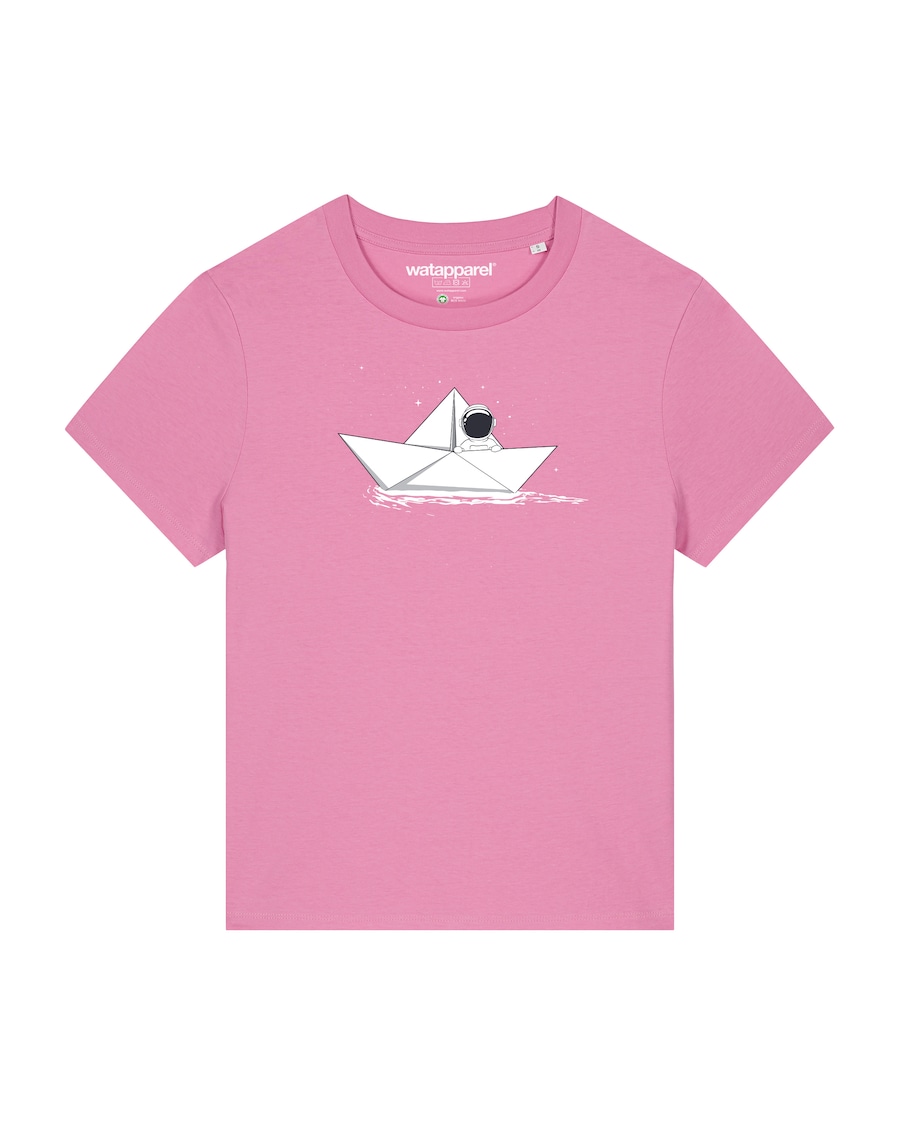 Рубашка Watapparel Astronaut in paper boat, розовый/розовый
Рубашка Watapparel Astronaut in paper boat, розовый/розовый