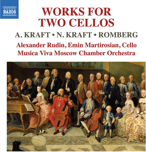 CD диск Kraft / Rudin / Martirosian: Works for 2 Cellos
CD диск Kraft / Rudin / Martirosian: Works for 2 Cellos