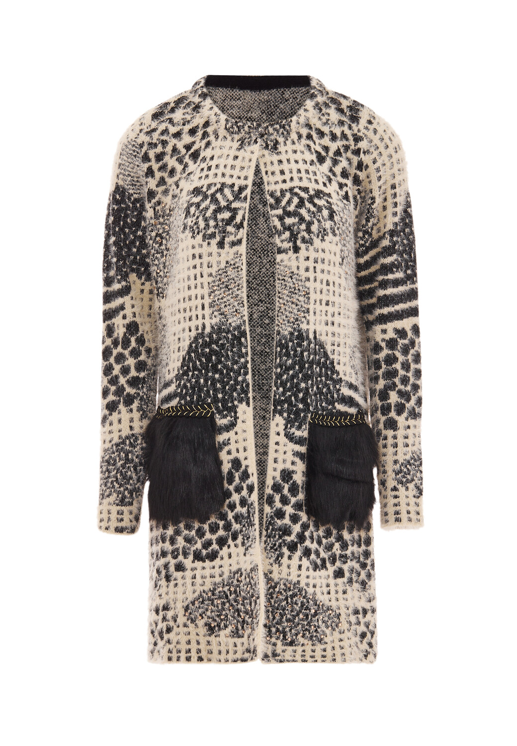 Толстовка faina Strickjacke, бежевый
Толстовка faina Strickjacke, бежевый