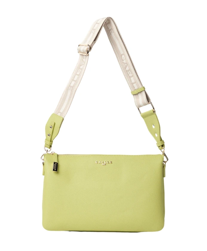 Салатовая сумка через плечо с логотипом, изготовленная из искусственной кожи. Gaã«Lle Paris, зеленый
Салатовая сумка через плечо с логотипом, изготовленная из искусственной кожи. Gaã«Lle Paris, зеленый
