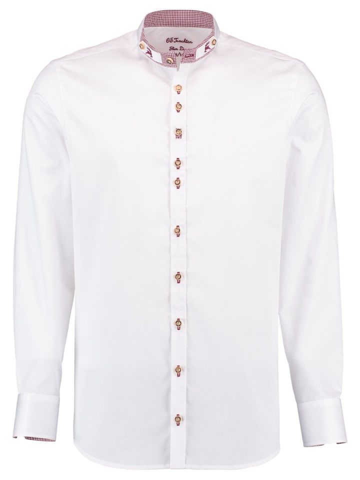 Традиционная рубашка Хуфус белого цвета OS-Trachten
Традиционная рубашка Хуфус белого цвета OS-Trachten