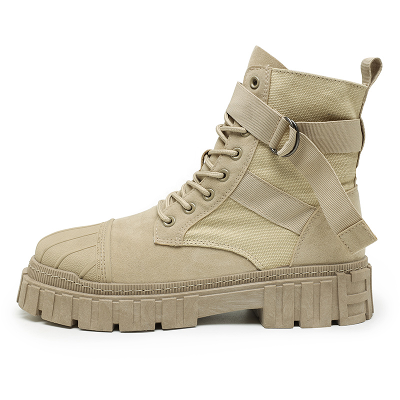 Bull charm Короткие мартинсы мужские хаки, цвет Khaki 
Bull charm Короткие мартинсы мужские хаки, цвет Khaki