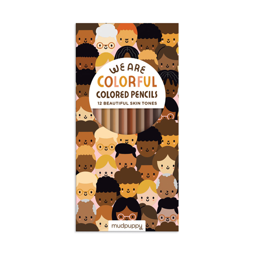 Книга We Are Colorful Skin Tone Colored Pencils 
Книга We Are Colorful Skin Tone Colored Pencils