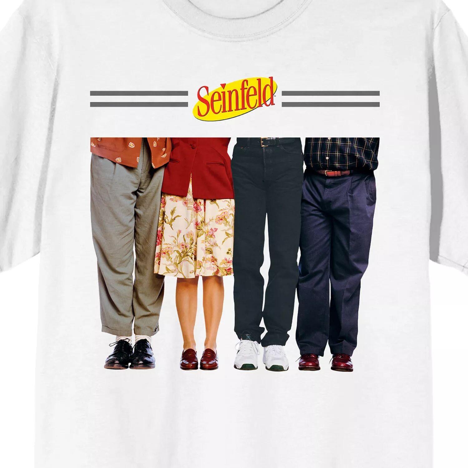 Мужская футболка Seinfeld с персонажем Legs Licensed Character
Мужская футболка Seinfeld с персонажем Legs Licensed Character