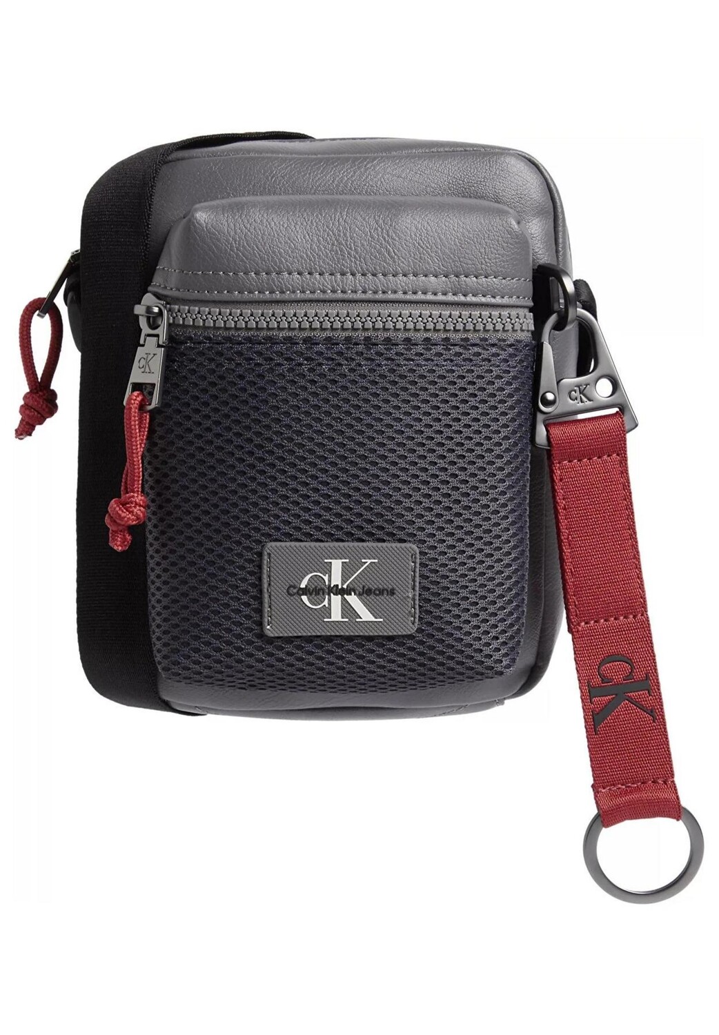 Сумка Calvin Klein с текстильной вставкой, серый/синий
Сумка Calvin Klein с текстильной вставкой, серый/синий