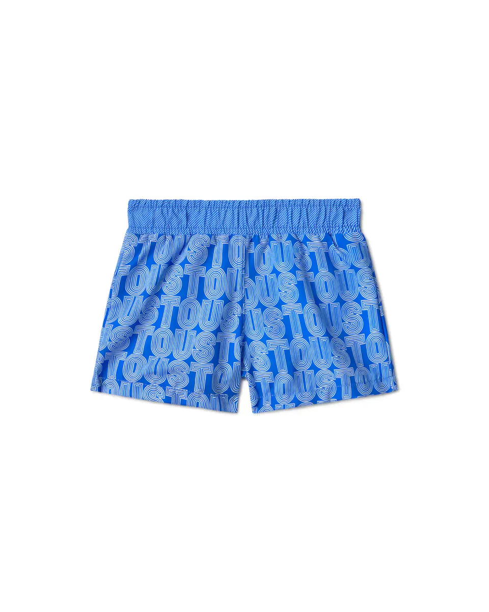 Купальник для мальчика с принтом и линейным логотипом Tous, синий
Купальник для мальчика с принтом и линейным логотипом Tous, синий