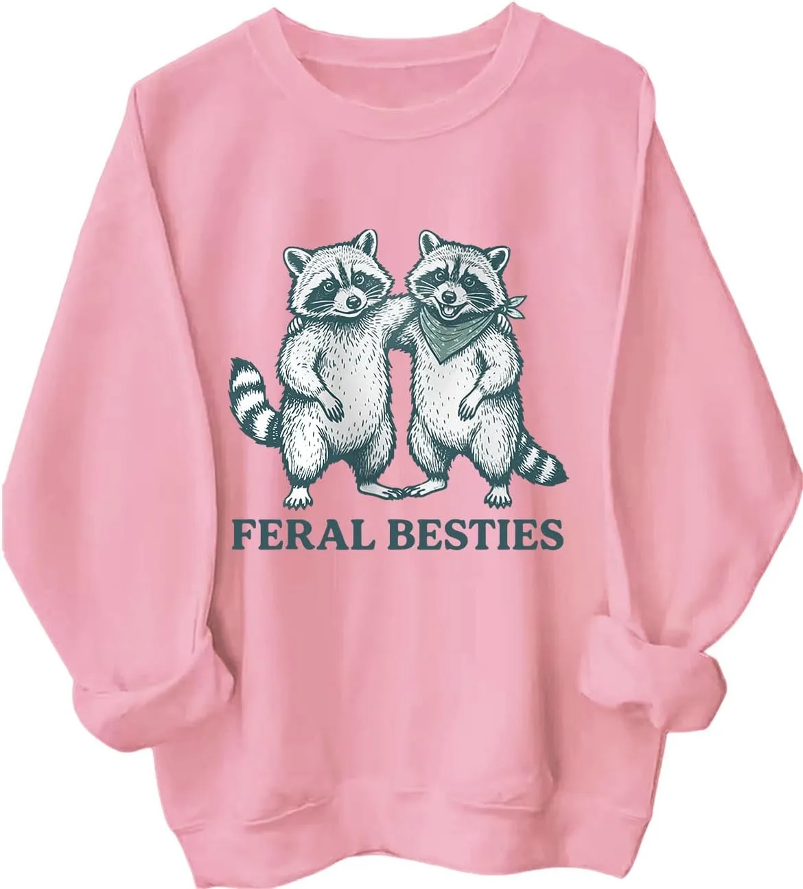 Свитшут Funny Raccoon Feral Besties с карманом MQZUO
Свитшут Funny Raccoon Feral Besties с карманом MQZUO