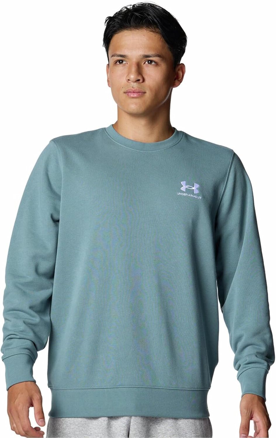 Мужская толстовка Under Armour UA Essential Terry Crew, яшмово-синий
Мужская толстовка Under Armour UA Essential Terry Crew, яшмово-синий