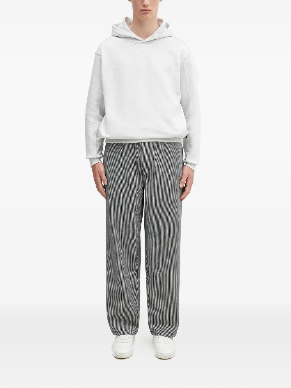 Брюки в полоску с эластичным поясом Aries, синий
Брюки в полоску с эластичным поясом Aries, синий