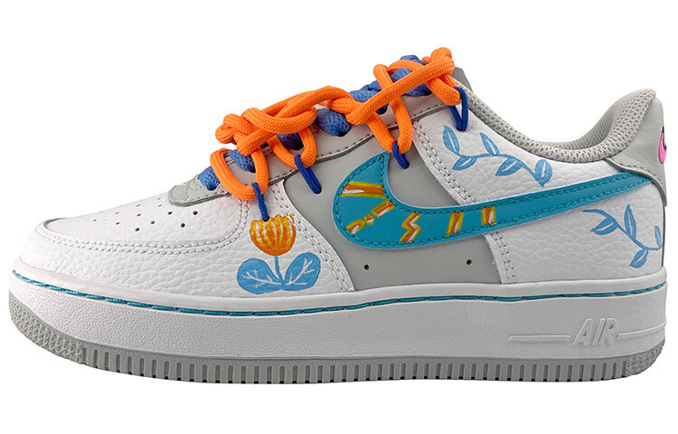 Кроссовки Nike Air Force 1 Skateboarding Shoes Women's Low-top Yellow/Blue/Orange, белый
Кроссовки Nike Air Force 1 Skateboarding Shoes Women's Low-top Yellow/Blue/Orange, белый
