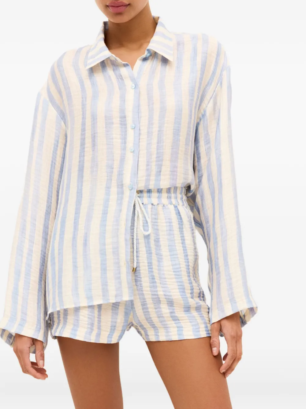 Полосатая рубашка Nico на пуговицах Marie Oliver, синий
Полосатая рубашка Nico на пуговицах Marie Oliver, синий