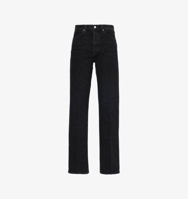 Вертикальные прямые джинсы из денима Frame, цвет death valley
Вертикальные прямые джинсы из денима Frame, цвет death valley