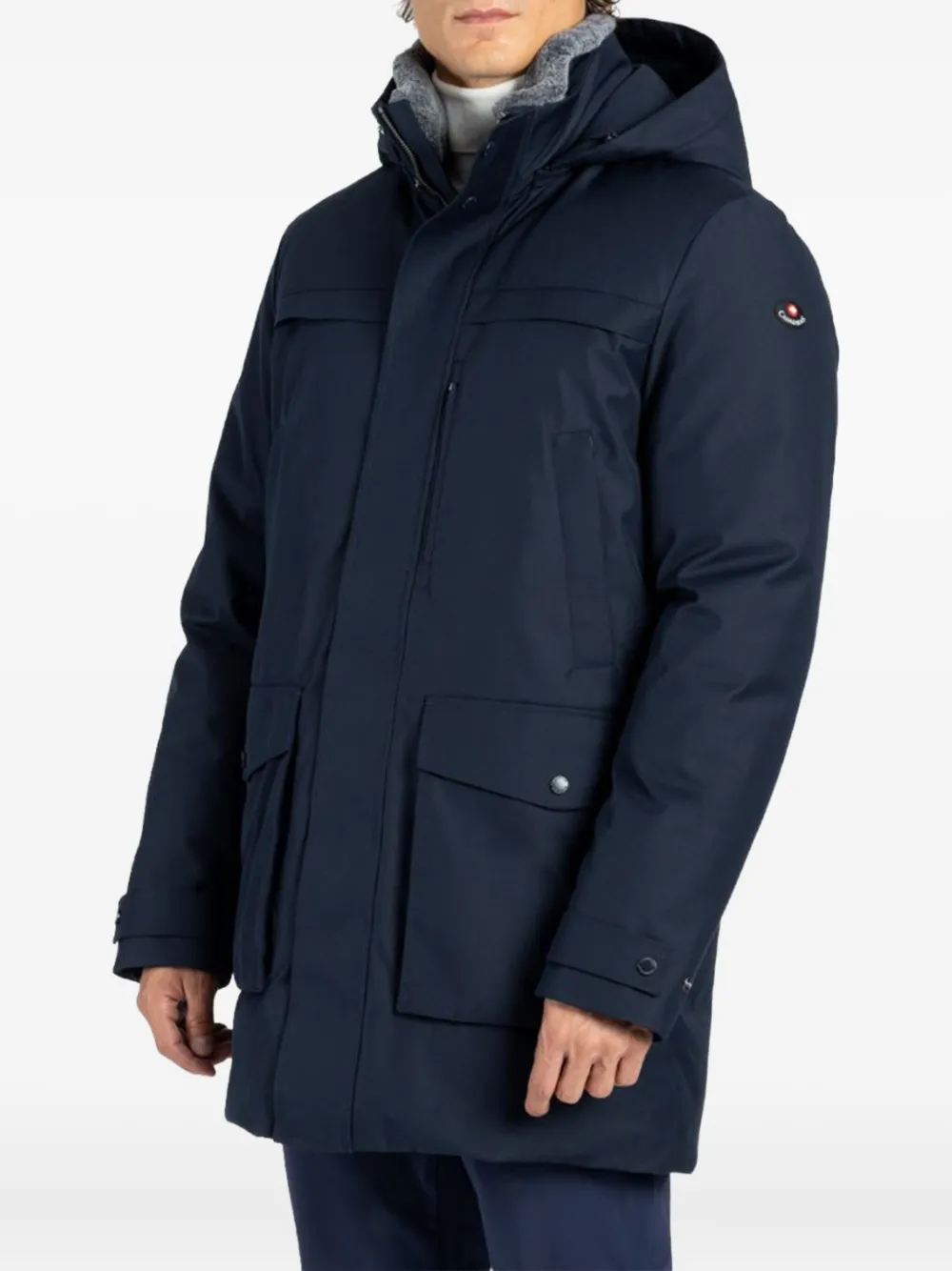 Парка с нашивкой-логотипом и длинными рукавами Canadiens, синий
Парка с нашивкой-логотипом и длинными рукавами Canadiens, синий