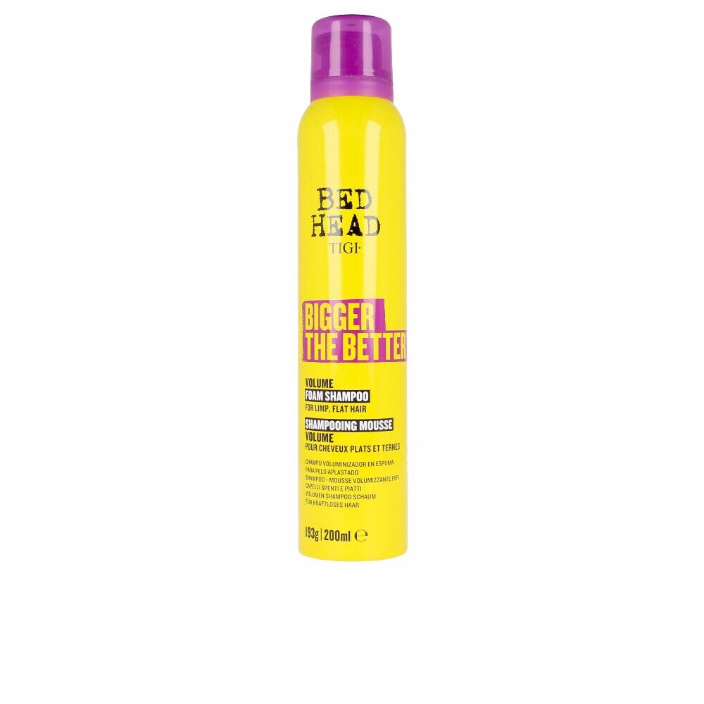 Сухой шампунь Bed Head Bigger The Better Volume Foam Shampoo Tigi, 200 мл
Сухой шампунь Bed Head Bigger The Better Volume Foam Shampoo Tigi, 200 мл
