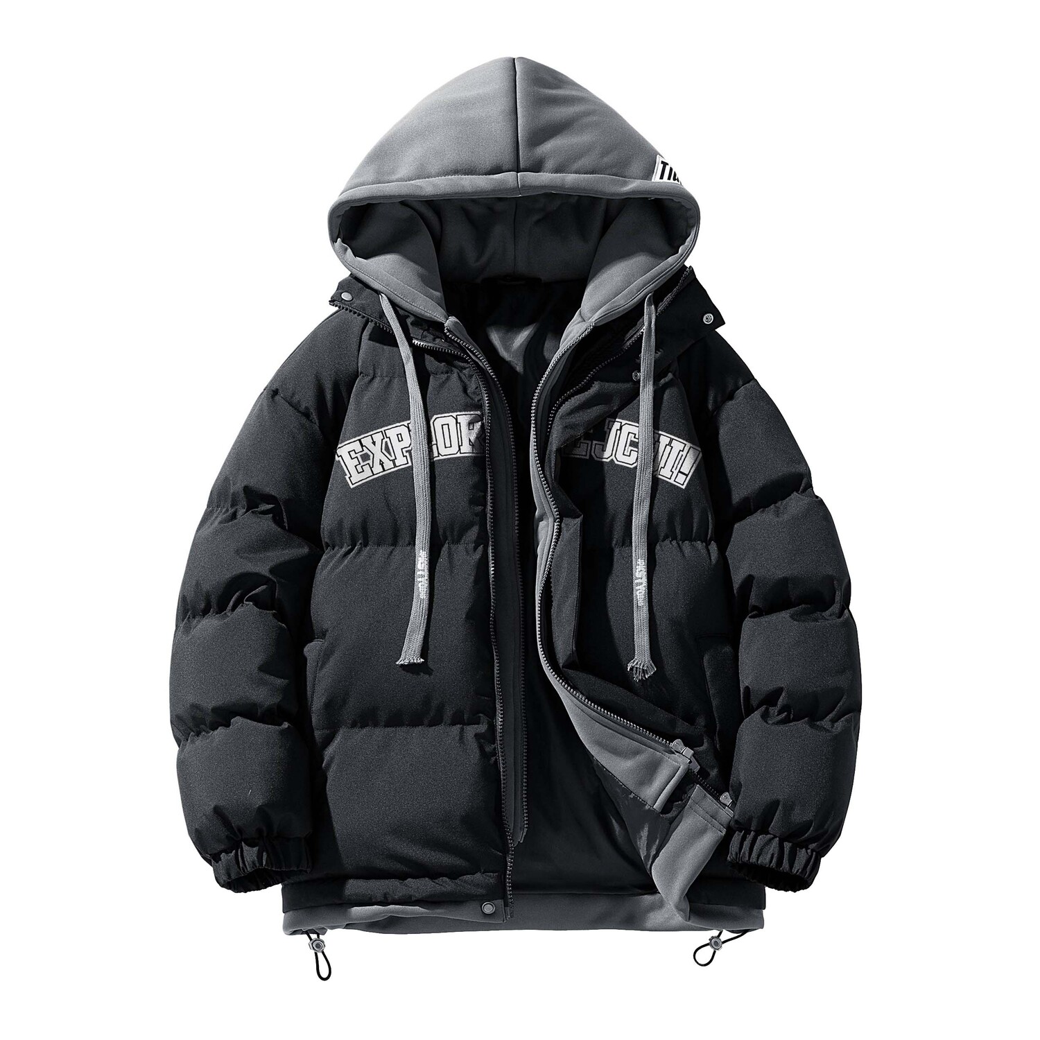 Стеганая куртка унисекс JCUI, Хаки
Стеганая куртка унисекс JCUI, Хаки