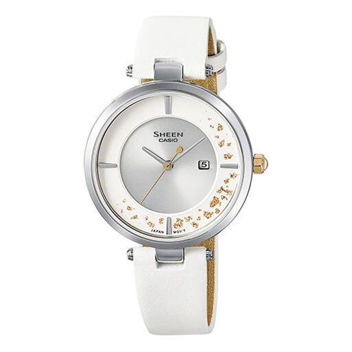 Часы CASIO Waterproof SHEEN Sapphire Crystal Solar Powered Quartz White Analog, белый
Часы CASIO Waterproof SHEEN Sapphire Crystal Solar Powered Quartz White Analog, белый