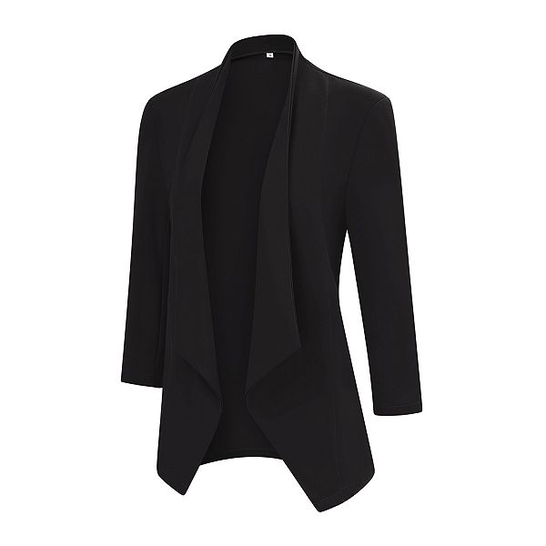 Женский блейзер с длинным рукавом и открытым передом Elitespirit, Black
Женский блейзер с длинным рукавом и открытым передом Elitespirit, Black